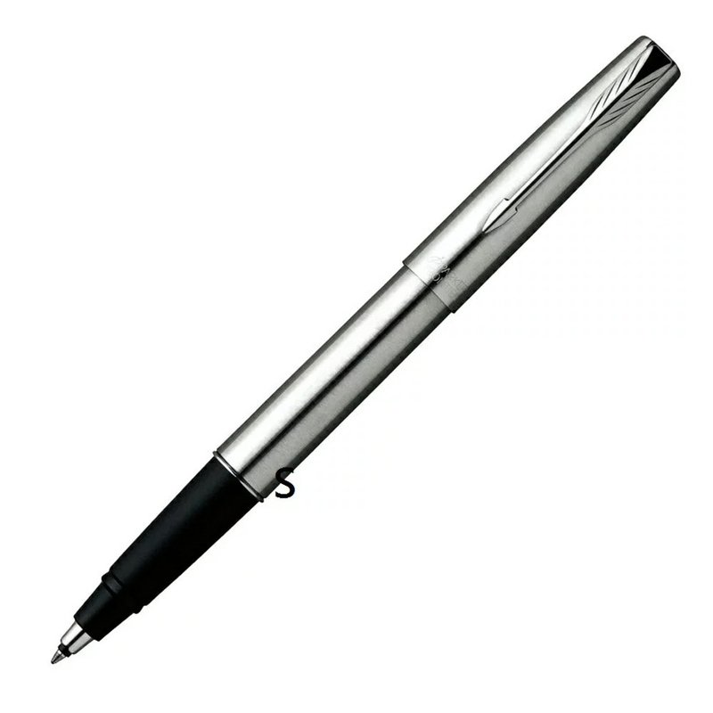 PARKER Urban Ballpoint Pen, Metal Body, Silver Clip - ไส้ปากกาโรลเลอร์บอล - โลหะ สีเทา
