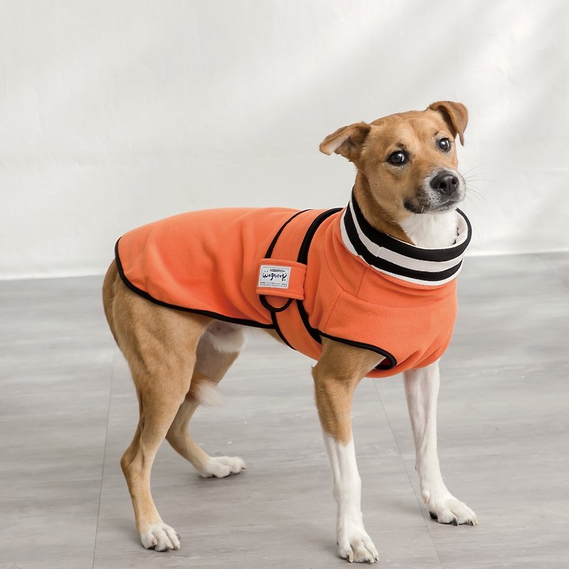Wangmiao Warm Turtleneck_Orange (7L) Warm and Comfortable/Easy to put on and take off/Walk for ease/Keep pets warm - Clothing & Accessories - Other Materials 