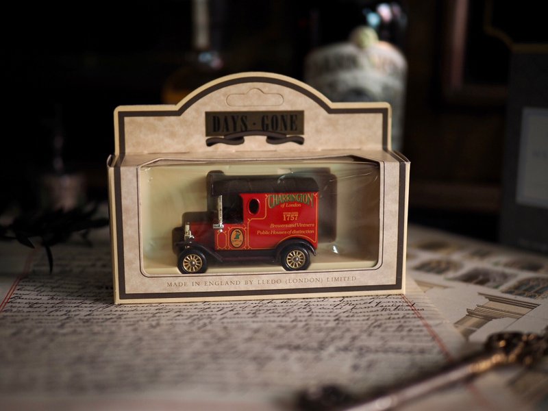 英國古董經典金屬小車 含原裝盒I - 擺飾/家飾品 - 其他金屬 