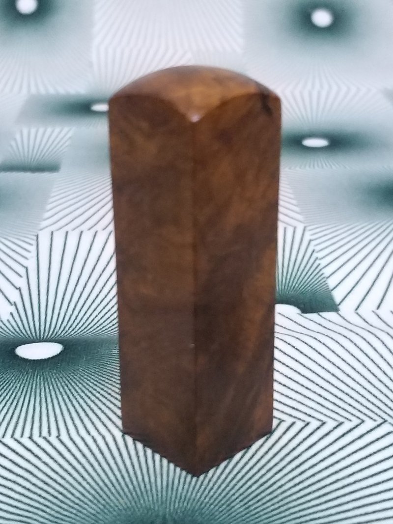 金絲楠木6分印章 6*1.8cm正方 1支600元~b10 - 印章/印台 - 木頭 