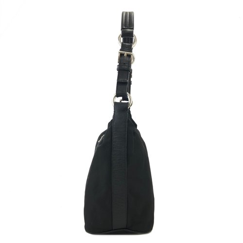日本直送名牌中古包】PRADA プラダトライアングルロゴナイロン