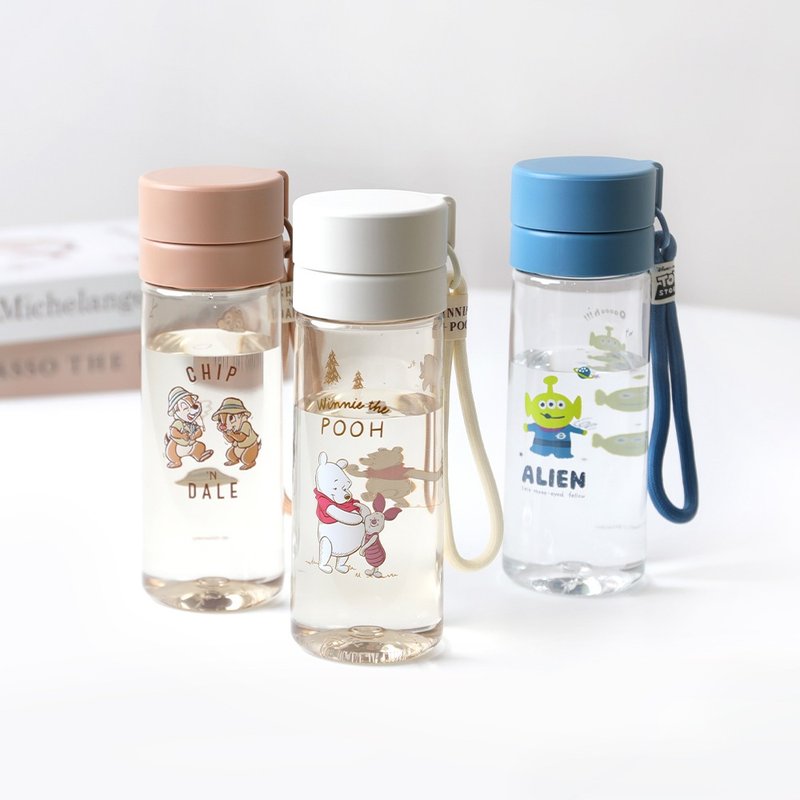 迪士尼Tritan透明水壺550ml-小熊維尼 三眼怪 奇奇蒂蒂 BPA FREE - 其他杯子 - 其他材質 多色