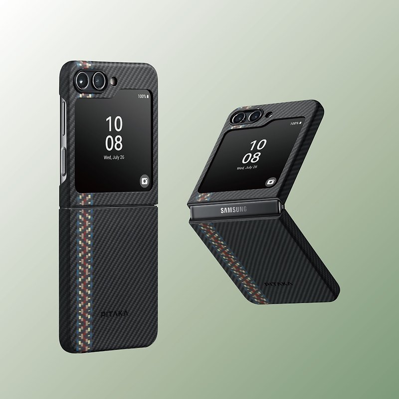PITAKA | MagSafe Aramid Magnetic Case for Samsung Galaxy Z Flip5 - เคส/ซองมือถือ - ไฟเบอร์อื่นๆ 