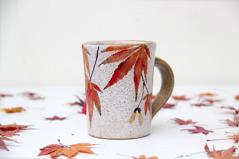 Maple Leaf Mug - แก้วมัค/แก้วกาแฟ - ดินเผา 