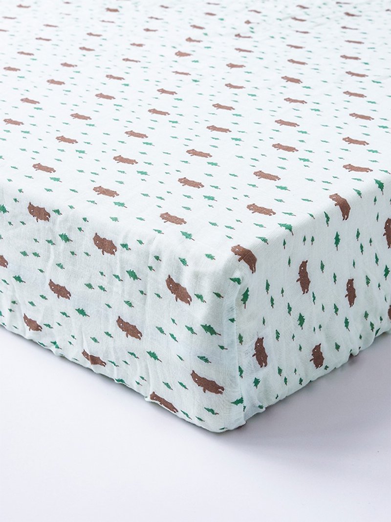 Organic B Organic Bibi Mi Yue Li Baby Organic Cotton Yarn Bed Bag-Bear Forest Home - Bedding - Cotton & Hemp 