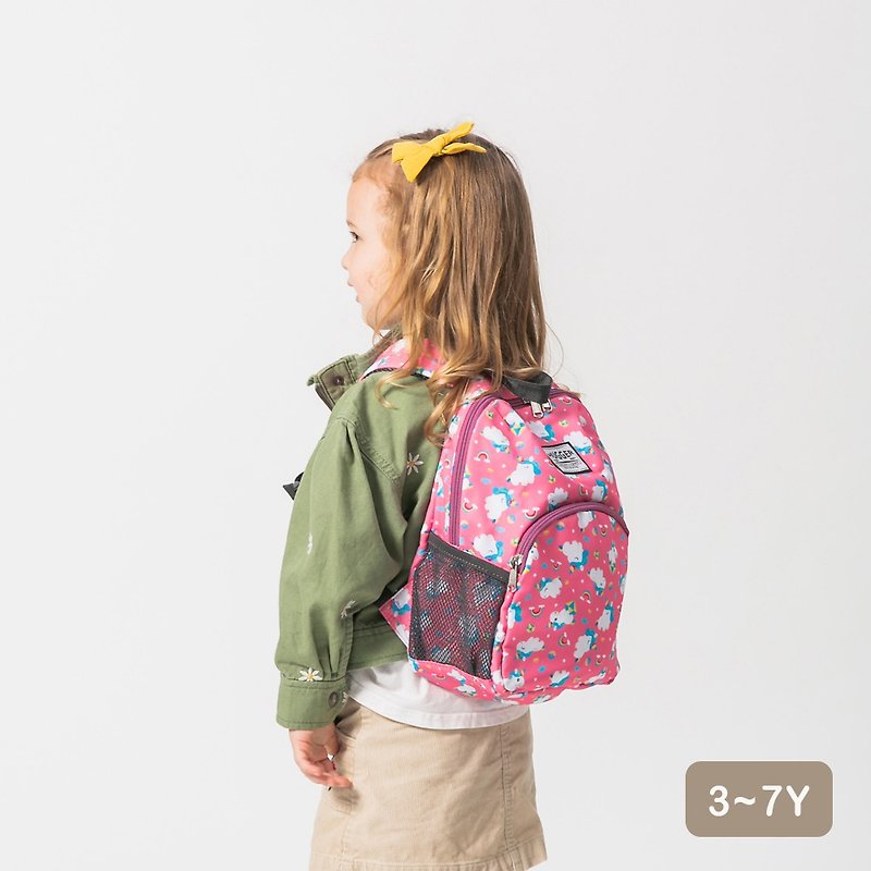【HUGGER】Toddler Backpack , Rainbow Unicorn - Backpacks & Bags - Nylon Pink