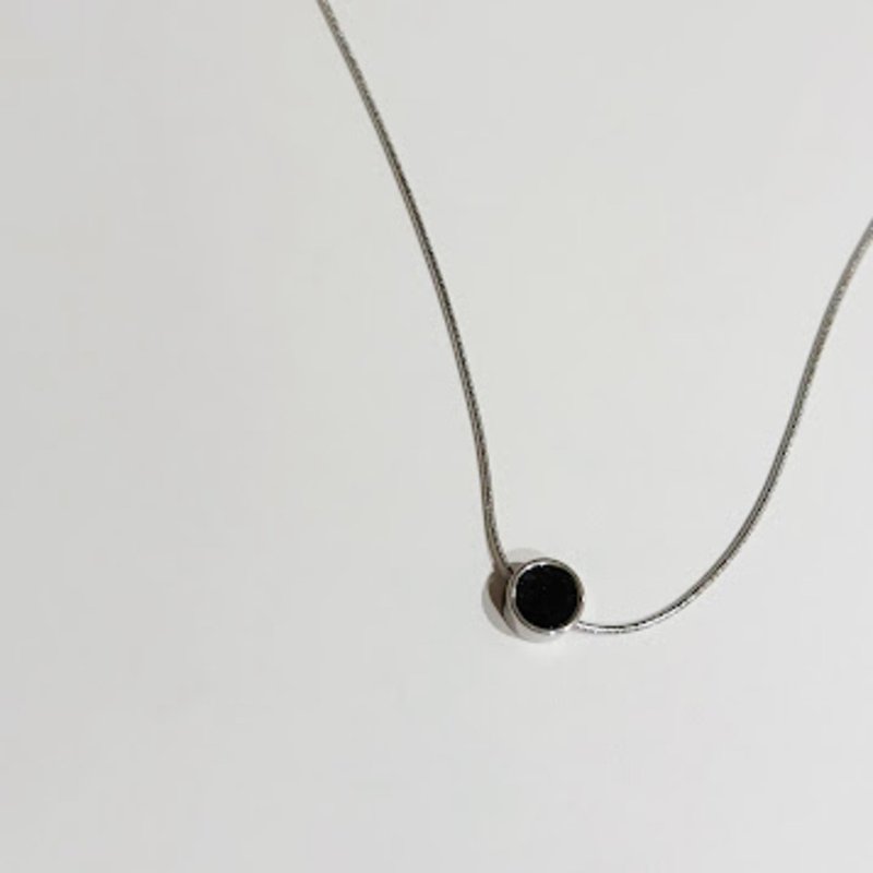 不鏽鋼圓盤 胎毛母乳項鍊 - 嬰兒手鍊/飾品 - 不鏽鋼 