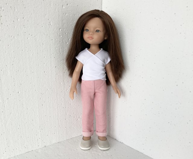 Jeans for Paola Reina doll 13 inch doll clothes Paola Reina doll clothes. Paola Reina doll pants