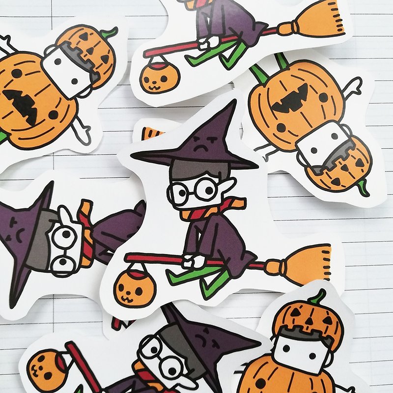 Halloween Series | Waterproof Stickers - Stickers - Paper 