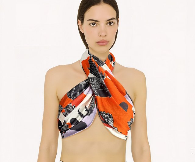 LOEWE ビーチ　リゾート スカーフ ロエベ(LOEWE)ロエベ スカーフ スカーフ 衣料品 レディース