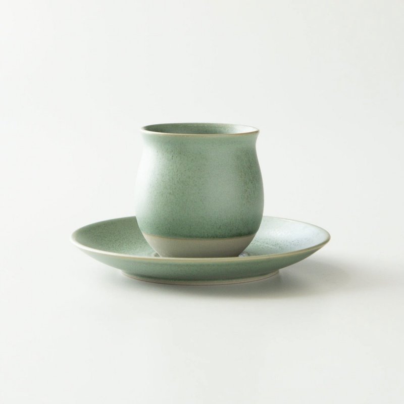 【Matcha】Pinot Flavor Matcha Cup 200mL/plate purchased separately/Japanese matcha equipment - Teapots & Teacups - Pottery Multicolor