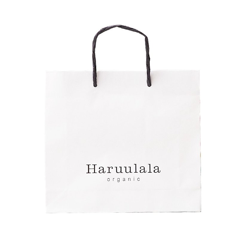 日本Haruulala【紙袋】限加購 單買不出貨 - 禮物盒/包裝盒 - 紙 白色