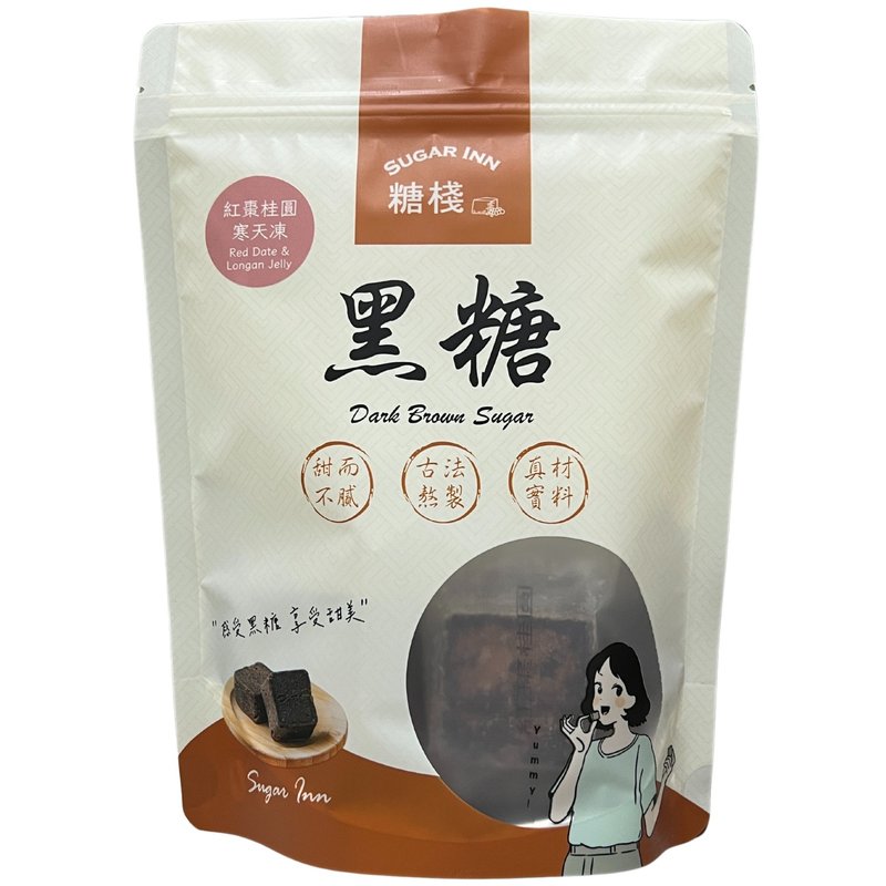 【糖棧】黑糖紅棗桂圓寒天凍 - 奶酪/布丁/果凍 - 新鮮食材 紅色