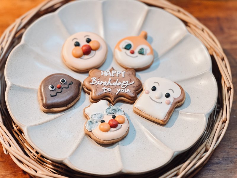 Anpanman icing biscuits / salivary biscuits / wedding small things - คุกกี้ - อาหารสด 