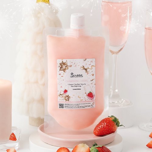 Scrubbit Fluffy Whipped Soap & Body Scrub : Champagne Cheer! , Refill Pack