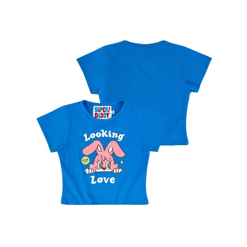 SUPERDADDY | Looking For Love Fifi Baby Tee - 女 T 恤 - 其他材質 