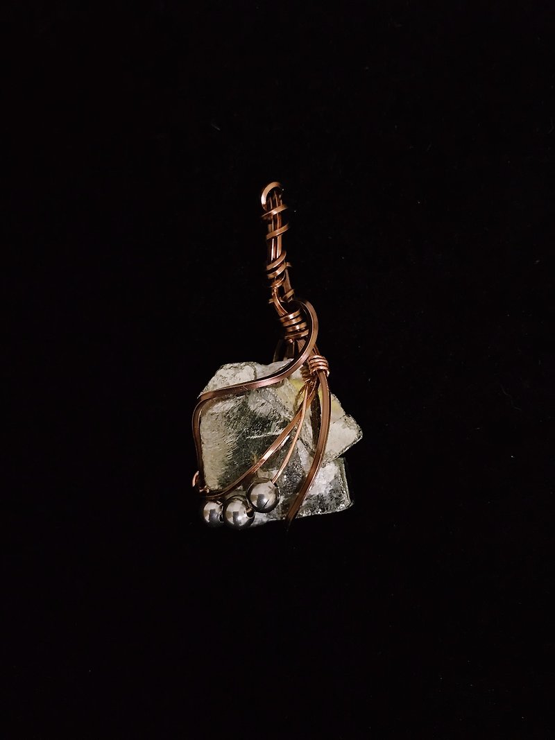 Voltron. Pyrite Pendant - Necklaces - Crystal 