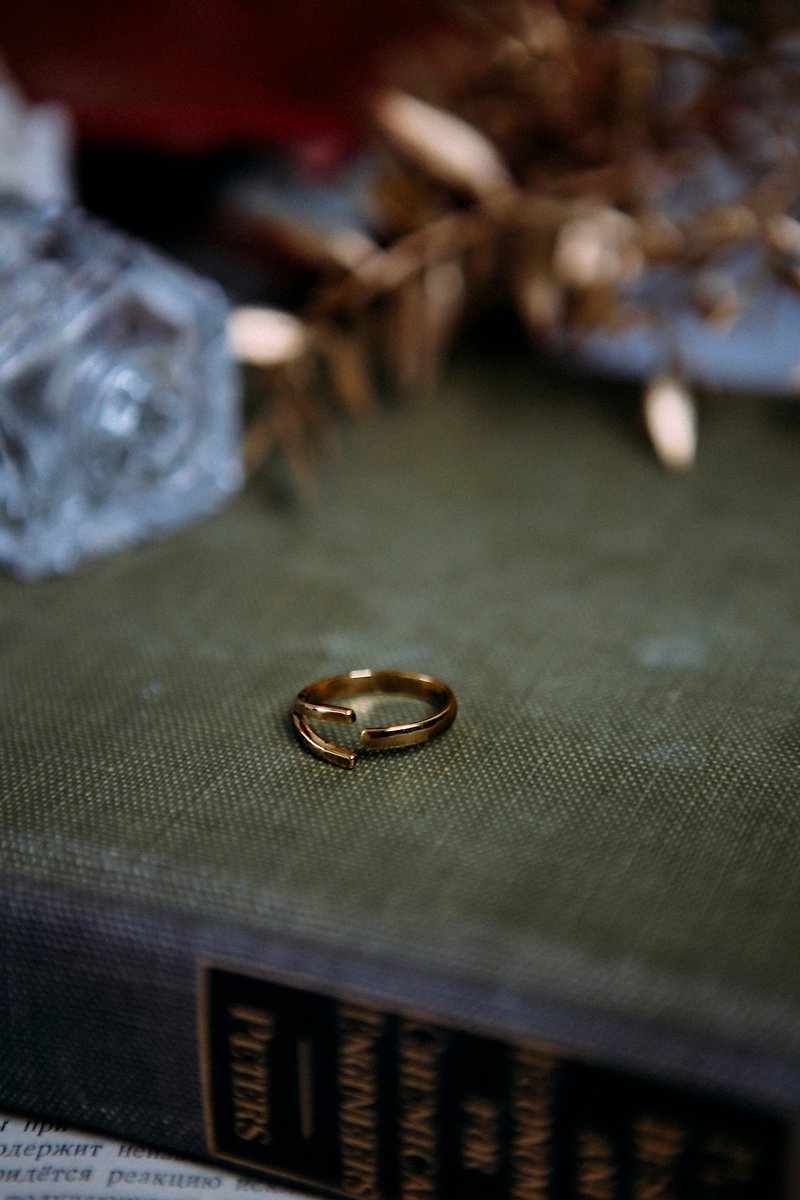 COR-DATE-Minimalism-Lucky Bone Ring - General Rings - Other Metals 