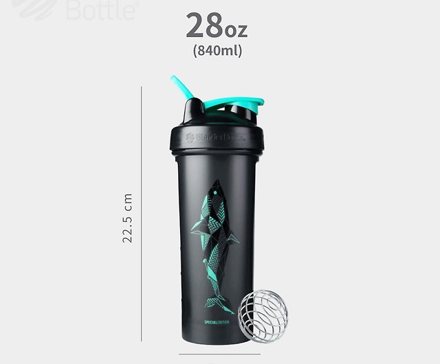 Blender Bottle Special Edition 28 oz. Shaker w/ Loop Top - What's Shakin?