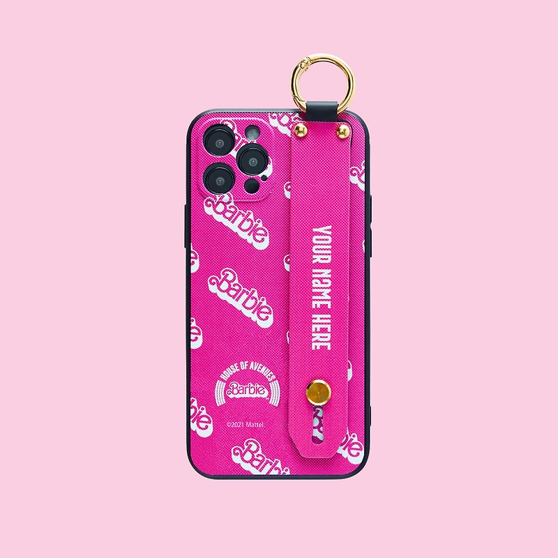 |バービーXHOAオリジナルの電話ケース|一緒に輝く|スタイルF | - スマホケース - プラスチック ピンク