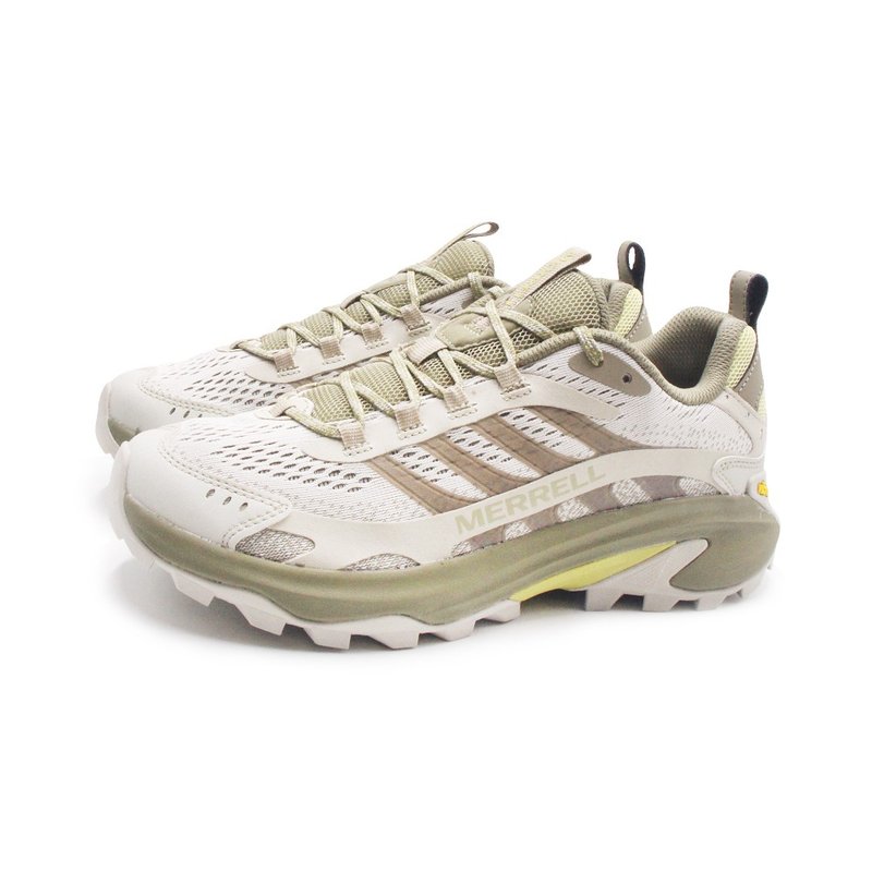 MERRELL MOAB SPEED 2 登山止滑健行越野鞋 男鞋-黃綠色 - 男運動鞋/球鞋 - 其他材質 