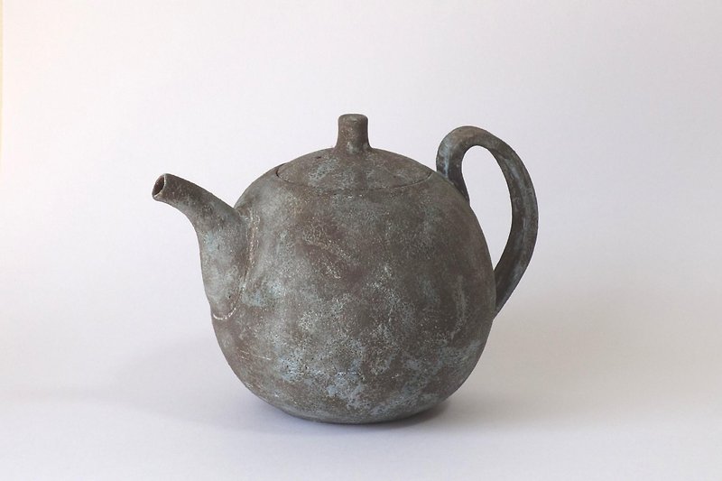 注器(丸型 青彩瓷 後手) - 茶壺/茶杯/茶具 - 陶 