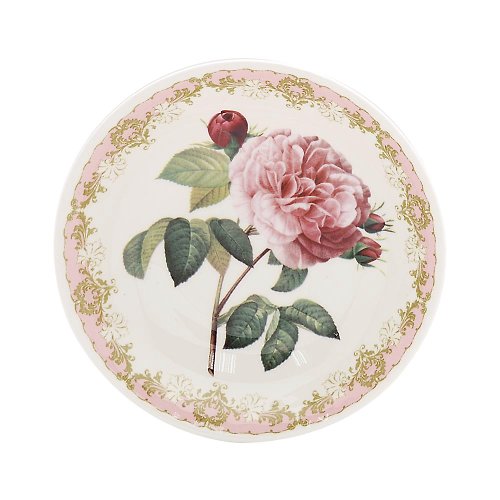 Roy Kirkham 英國 RK | Vintage Roses 古典玫瑰園 浪漫淺粉 麥片碗 17.5cm