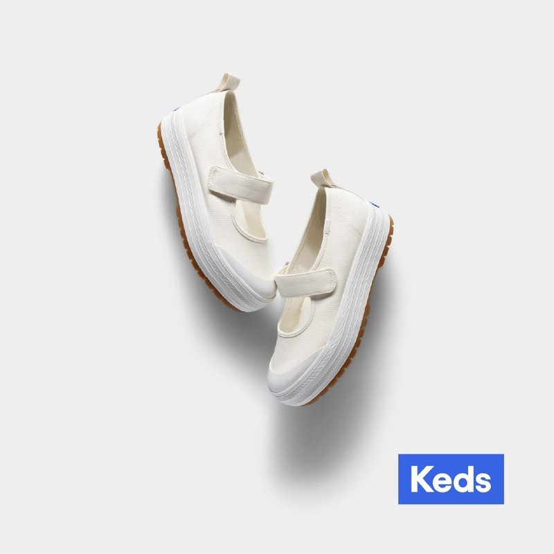 KEDS MARY JANE CANVAS 厚底瑪麗珍鞋 WF68186 - 女休閒鞋/帆布鞋 - 其他材質 