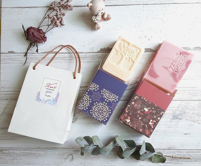 Library Box Branded Soap Gift Sets - Botanical PaperWorks