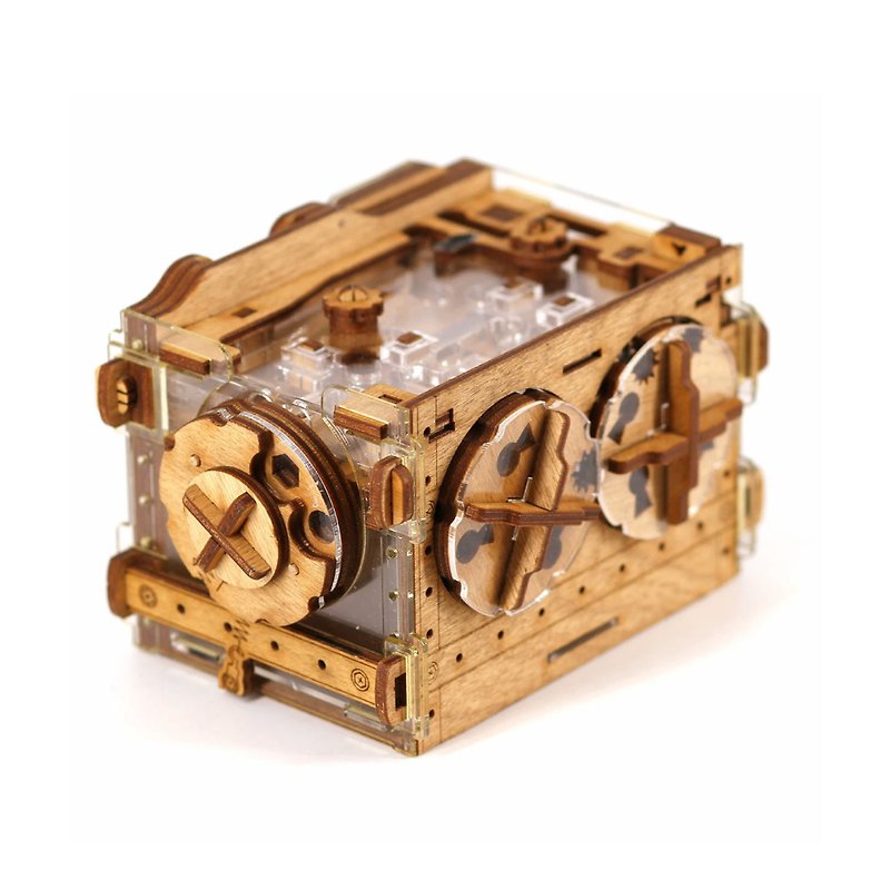 German puzzle box/Sherlock Holmes' camera - Board Games & Toys - Wood 
