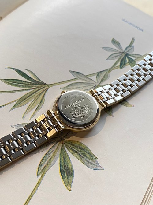 フランス製　marie claire レディース腕時計 Marie Claire - Marie Claire 腕時計 【稼働品・電池交換済】の