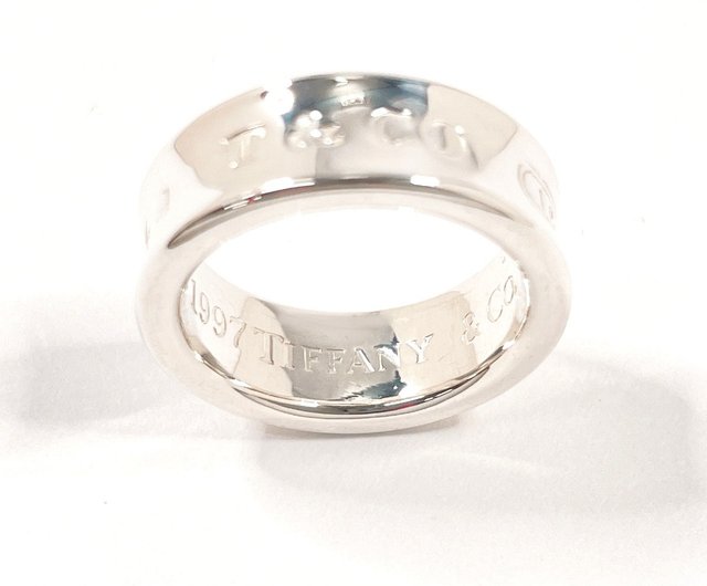 【美品】 256 TIFFANY&Co. リング　ナロー　シルバー　8.5号 org.jpg