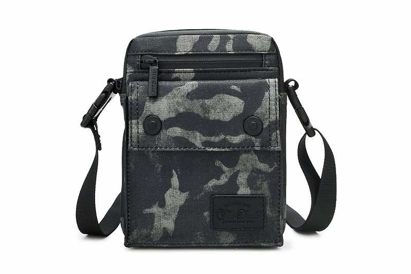 [THE DUDE] Imagine Lightweight Pouch Waist Bag Crossbody Bag-Green Camouflage - Messenger Bags & Sling Bags - Other Materials Multicolor