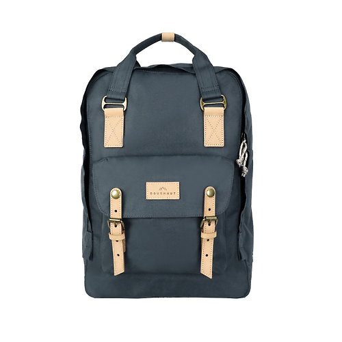 DOUGHNUT - 來自香港的包包設計品牌 【 DOUGHNUT 】馬卡龍 RE 大容量15吋後背包 防潑水 / 湖水藍色