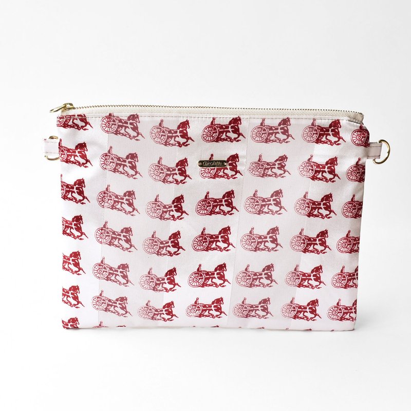 MERRY POUCH (M) 和柄 / メリーポーチ - 化妝包/收納袋 - 其他材質 