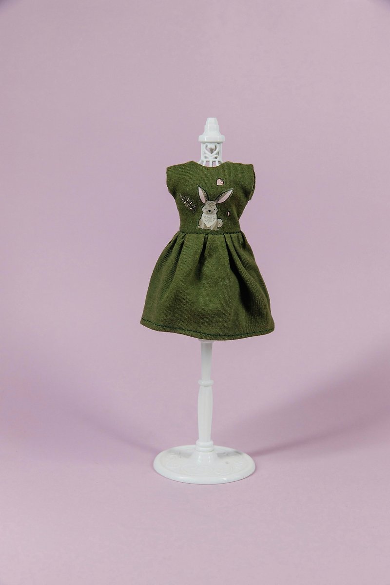 Blythe Dress - Stuffed Dolls & Figurines - Cotton & Hemp 
