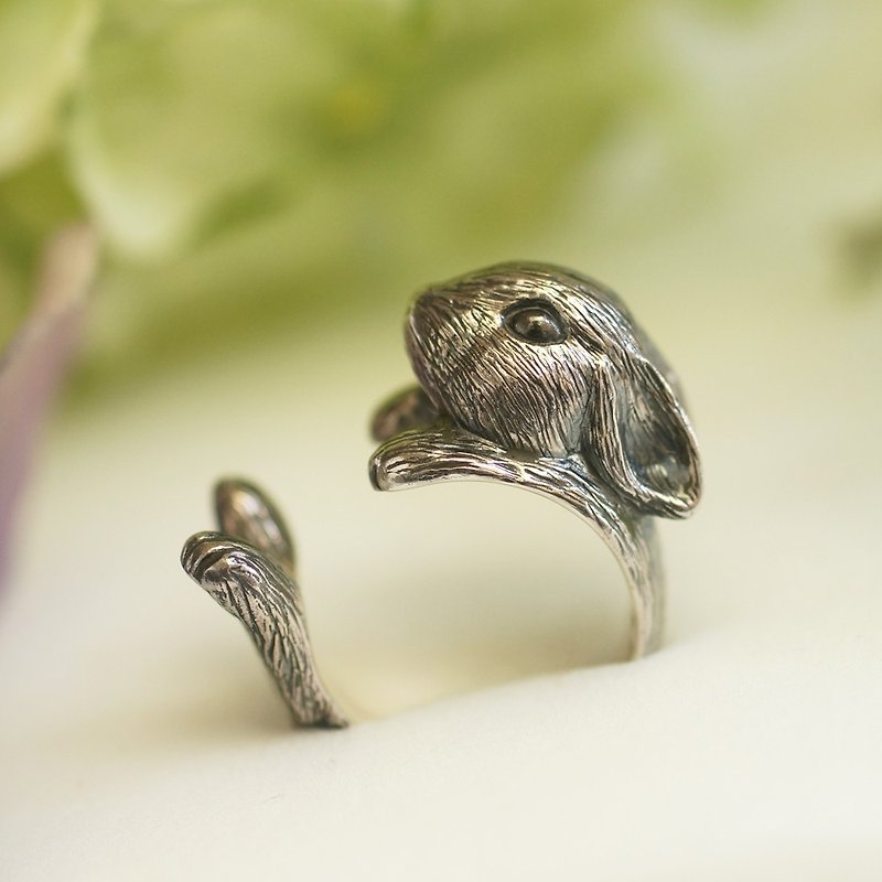 Rabbit ring - General Rings - Sterling Silver Silver