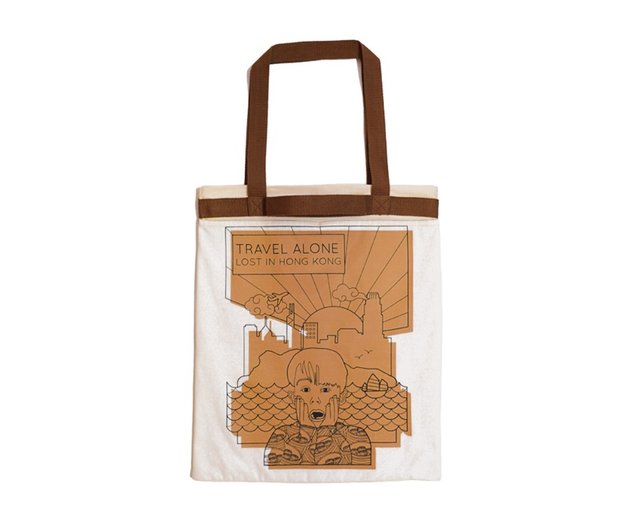 Home Alone Home Alone Dual Tote Bag Canvas Tote Bag-Tofu - Shop