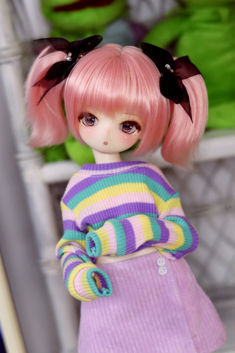 MSD , MDD purple crop sweater - อื่นๆ - ผ้าฝ้าย/ผ้าลินิน สีม่วง