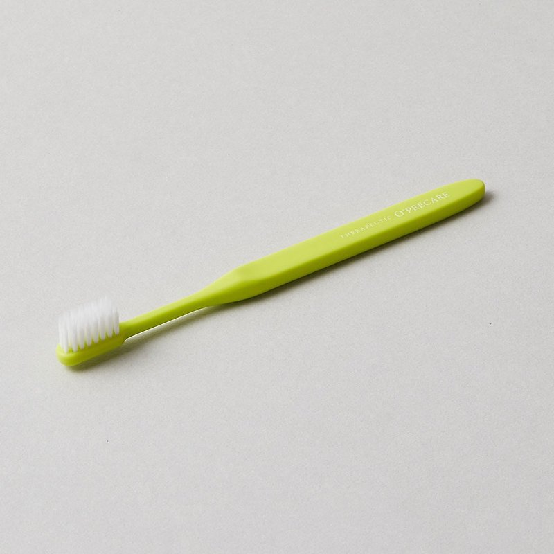 O'KIT Double Layer Soft Bristle Toothbrush Lime Green - Toothbrushes & Oral Care - Eco-Friendly Materials 