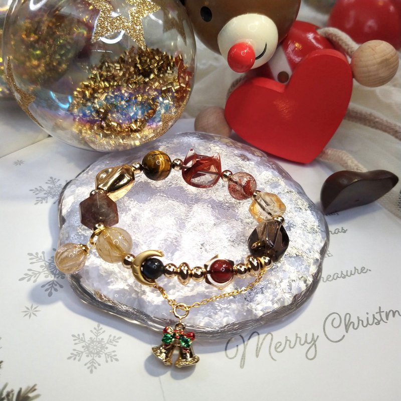 Christmas Aromatherapy Crystal Bracelet - Bracelets - Crystal 