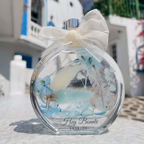 Hey Bonnie 芸格花藝 I Love you兔 浮游花小夜燈 情人節禮物 永生花 客製化禮物