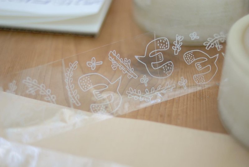小島匠所 透明膠帶 - 小鳥日和 2 - 紙膠帶 - 塑膠 