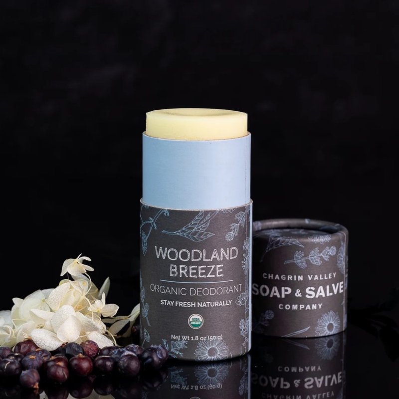 Deodorant: Coconut Stick Woodland Breeze - น้ำหอม - พืช/ดอกไม้ สีน้ำเงิน