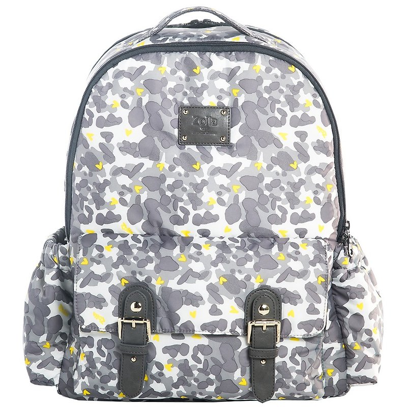 Large-capacity multi-level backpack_perfect storage love camouflage walking bag_backpack_mother bag - Diaper Bags - Polyester Multicolor