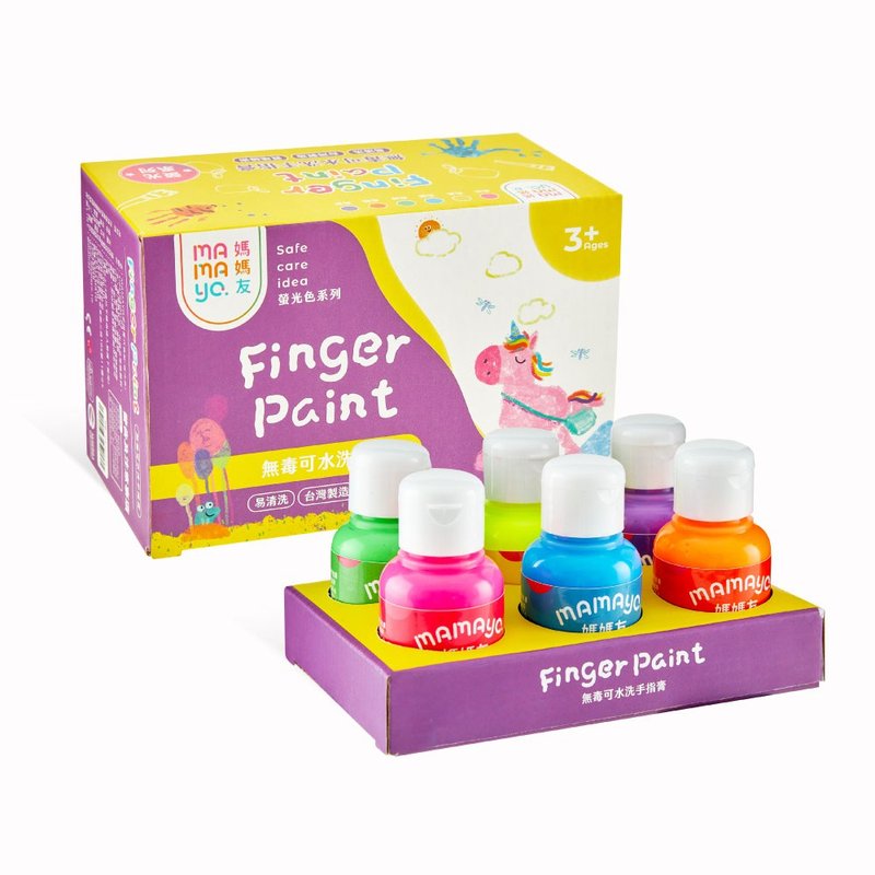 mamayo Non-toxic Finger Paint - ของเล่นเด็ก - สี หลากหลายสี