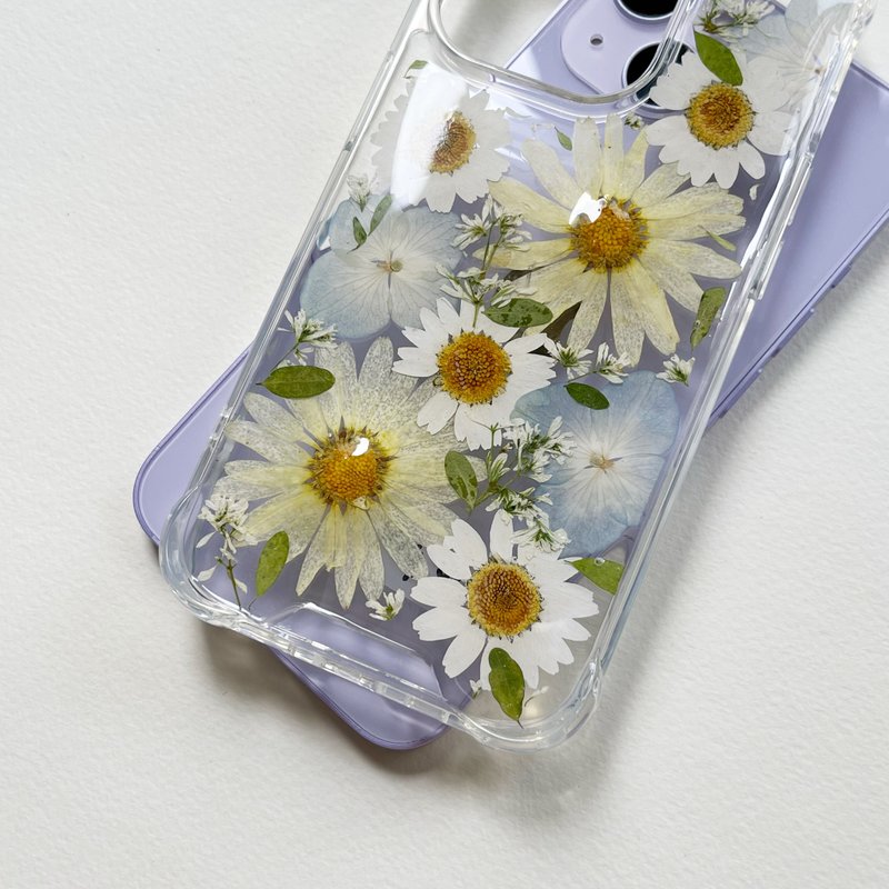 純粹 押花 手機殼 IPhone 15 - 手機殼/手機套 - 塑膠 黃色