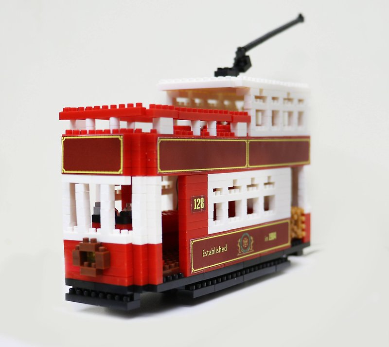 Party Tram - Miniature Building Blocks - Board Games & Toys - Plastic 
