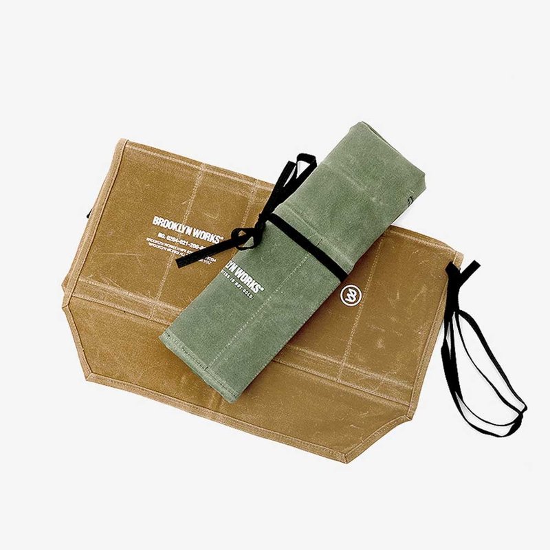 BROOKLYNWORKS 露營刀具袋-卡其軍綠 - 野餐墊/露營用品 - 其他材質 綠色