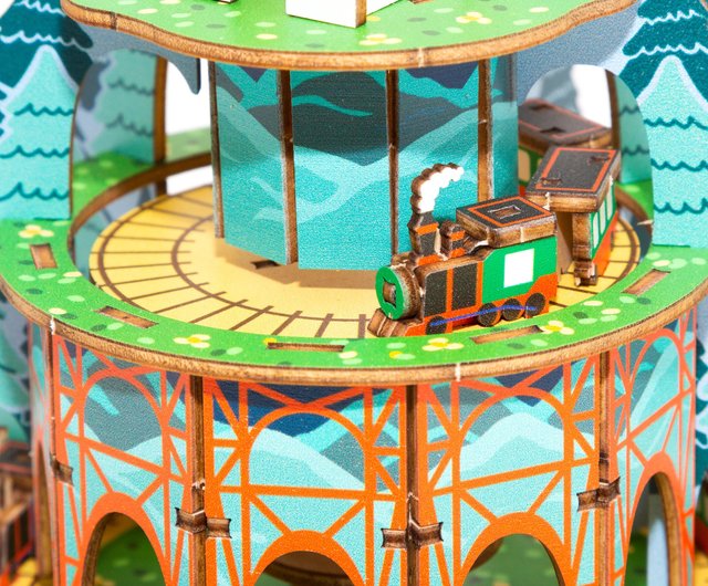 Jigzle Plywood Musical Box Adventure Series - Secret Journey